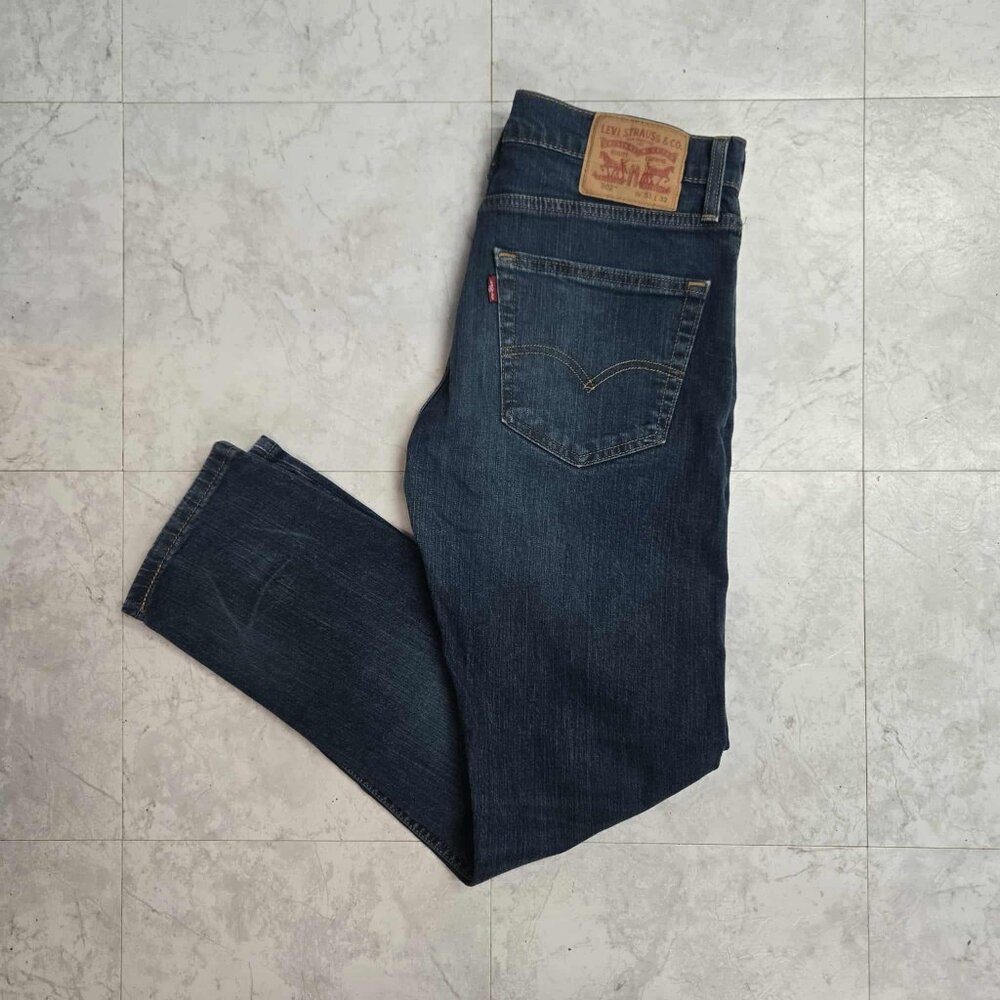 Levi 502 Men's Taper Fit Denim Jeans W31 L32 Excellent Condition